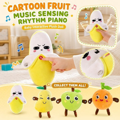 Interactive Banana Musical Toy for Kids – Touch Sensor Soft Plush | Two-Player Sound Toy