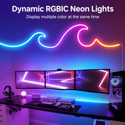 Neon Lights RGB LED Strip with Remote & App Control
